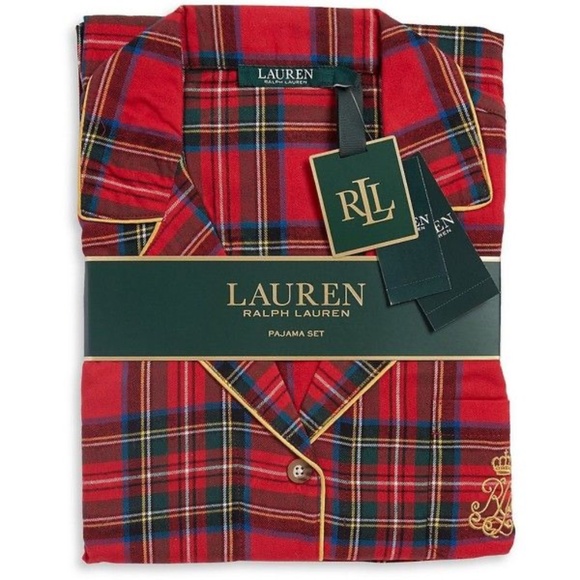 Polo Ralph Lauren Other - Ralph Lauren Big RED TARTAN PLAID Lightweight Flannel Classic Pajama XS M L XL